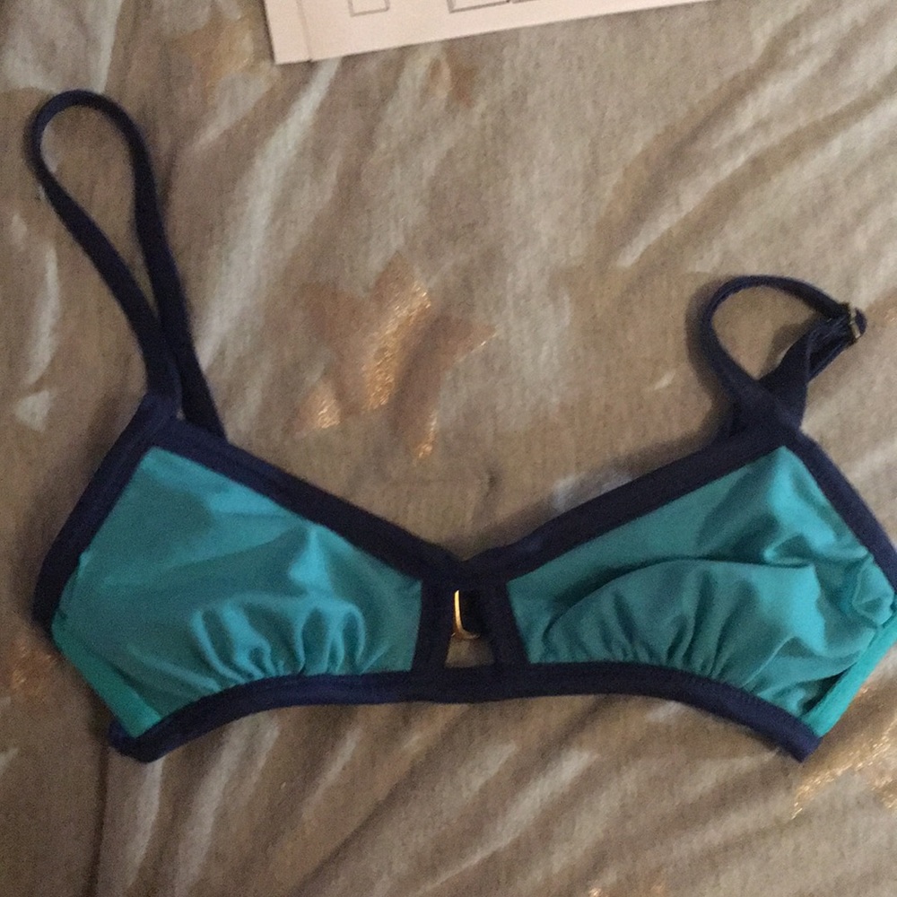 Blue Bikini top